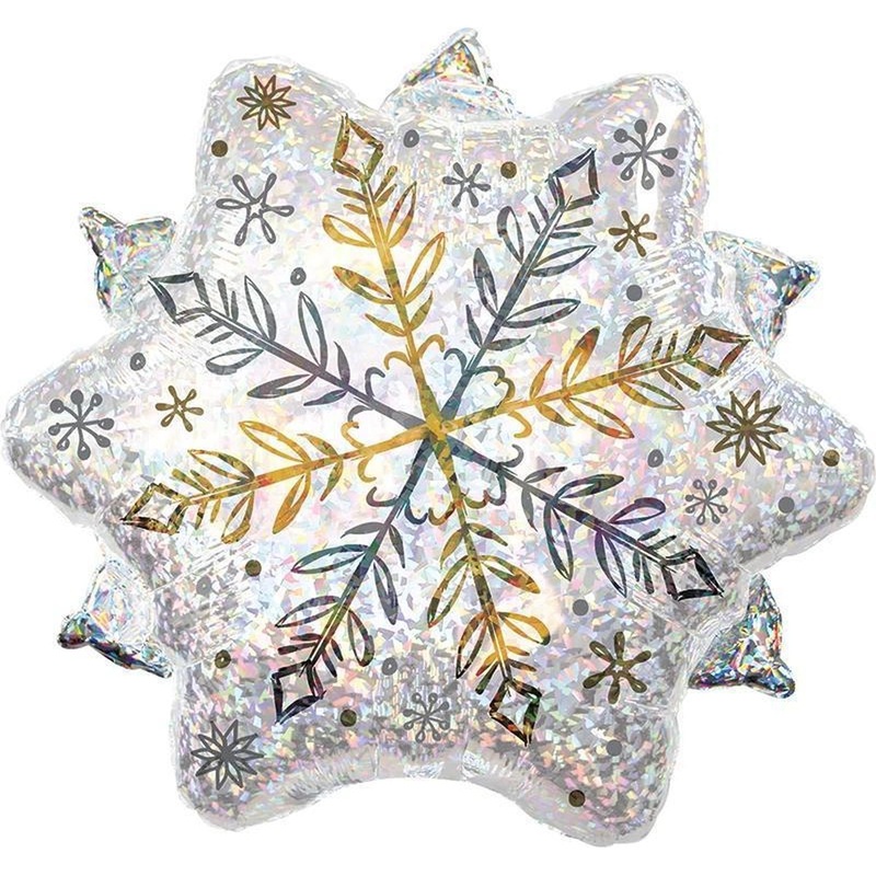 18″ Shining Snow Foil Balloon