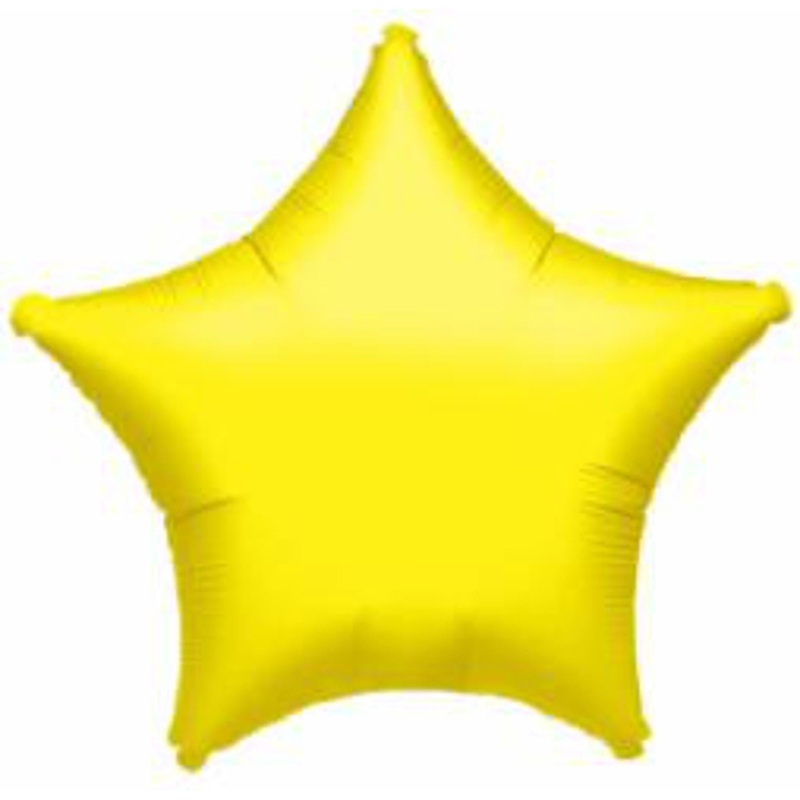 “19” Metallic Yellow Star Flat S15″