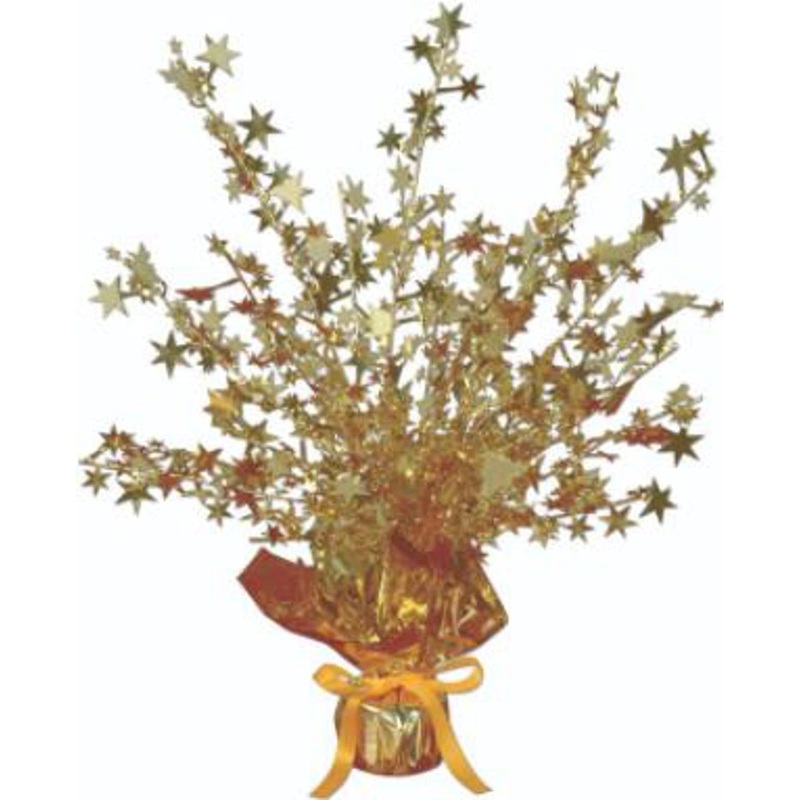 “15” Gold Star Gleam N Burst Centerpiece”