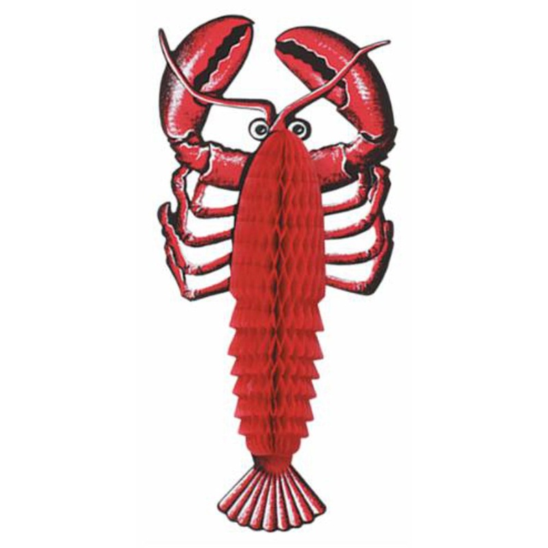 “17” Art-Tissue Lobster Decoration”