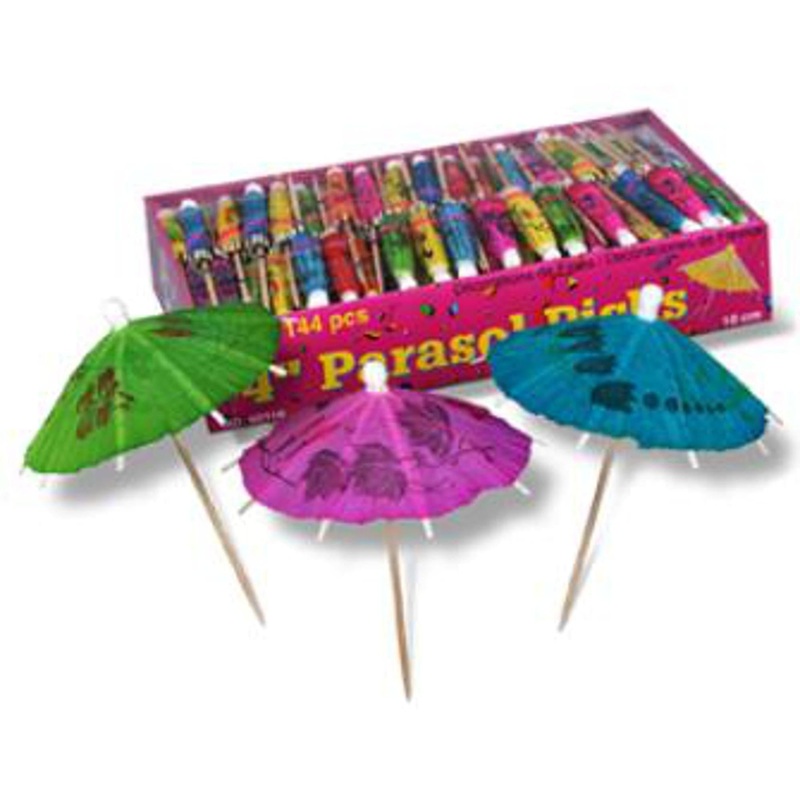 “144 Pack Of Party Parasol Picks”