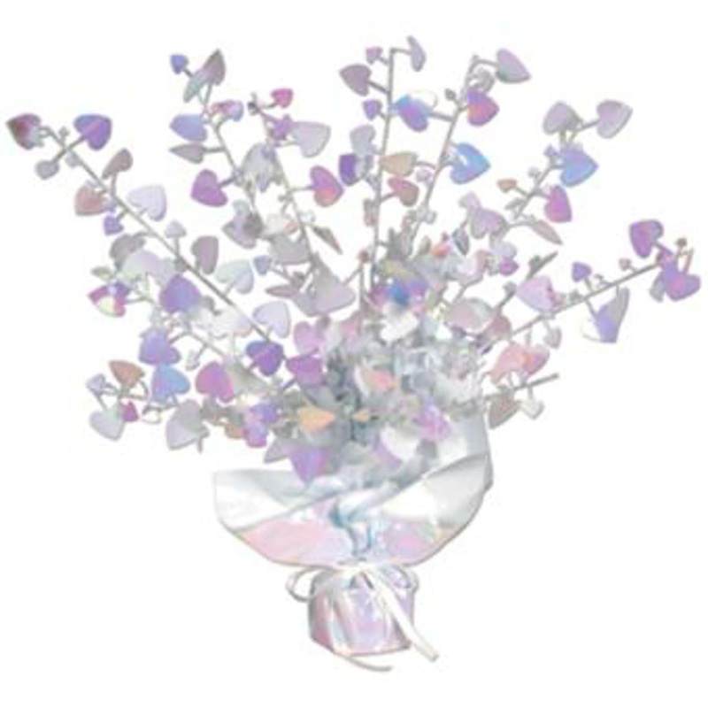 “15” Heart Gleam ‘N Burst Centerpiece Op – Add Love To Your Party!”