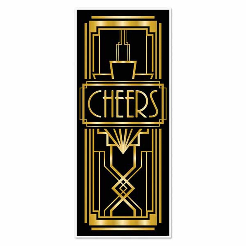 “1920S Style Doorcover – Great 20’S – 1/Pkg”
