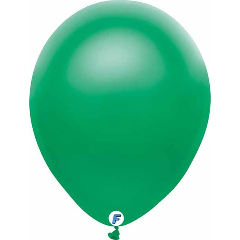 “12-Inch Pearl Green Balloons, Pack Of 50 By Funsational”