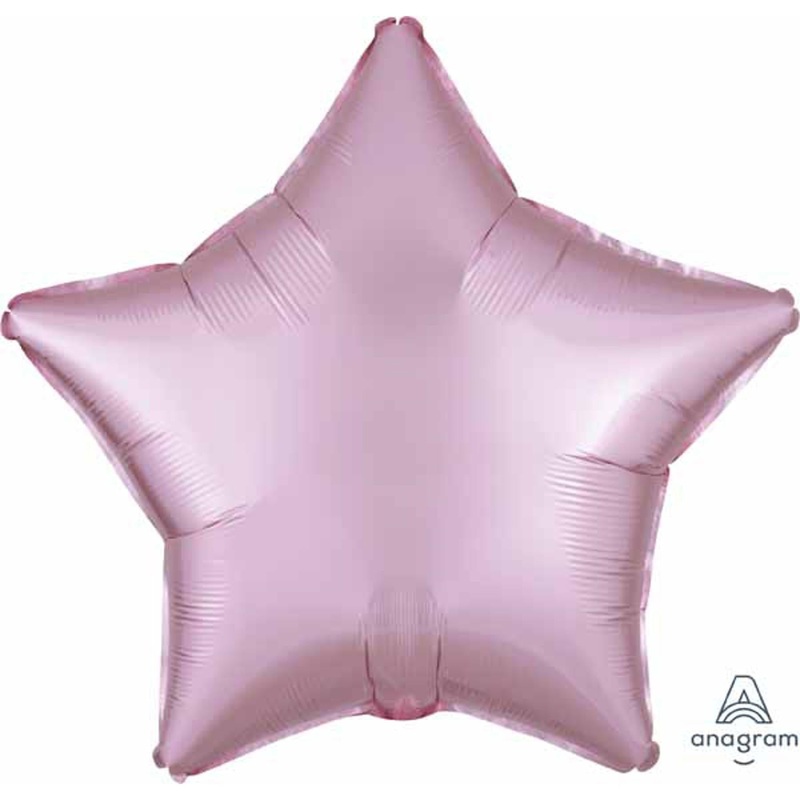 “19” Pastel Pink Satin Flat Suitcase”