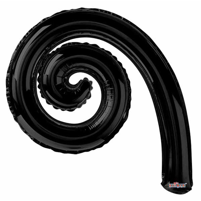 “14” Kurly Spiral Black Flat Iron For Bouncy Curls”