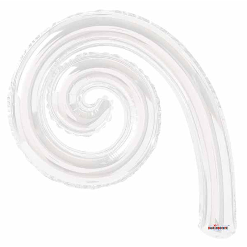 “14” Kurly Spiral White Flat – Effortless Curls”