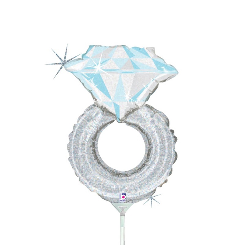 “14” Wedding Ring Mini Shape Decoration”