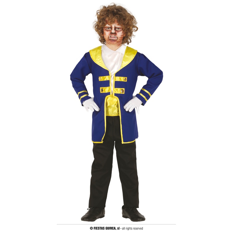 The Beast Kids Fairytale Movie Character Costume 5-6 Years