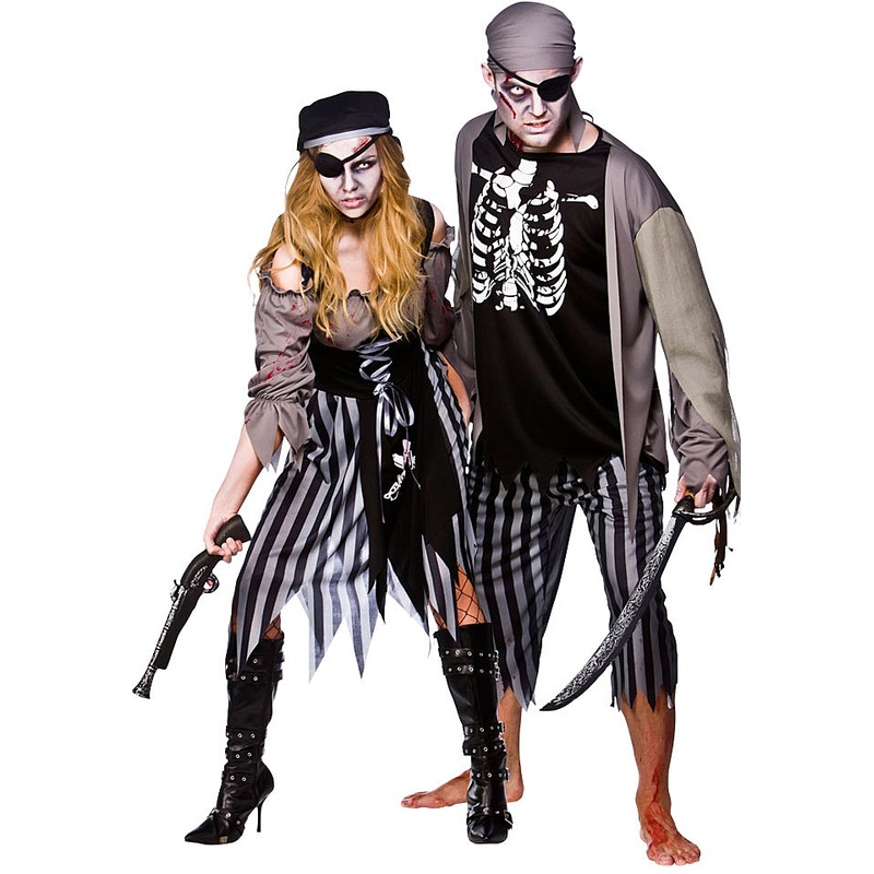 Zombie Cutthroat Pirate Costume Nautical Horror Fancy Dress