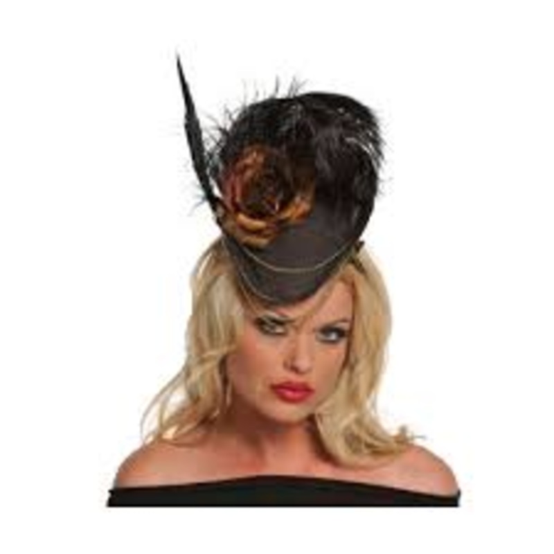 Mini Burlesque Steampunk Pirate Hat