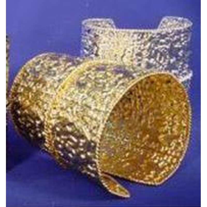 Roman Gladiator Cuffs Gold