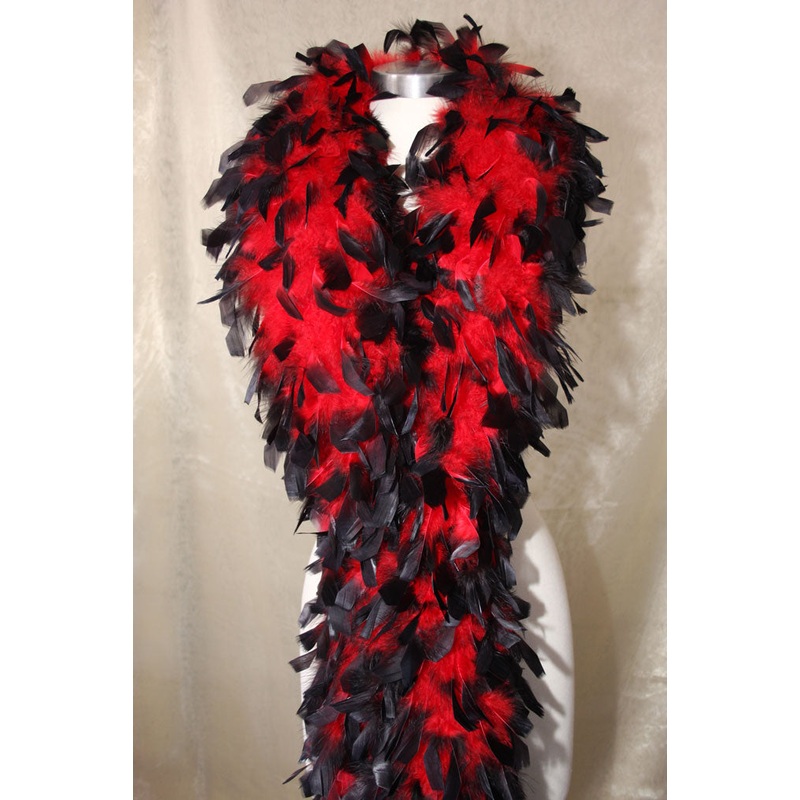 6′ Two Tone Chandelle Feather Boa