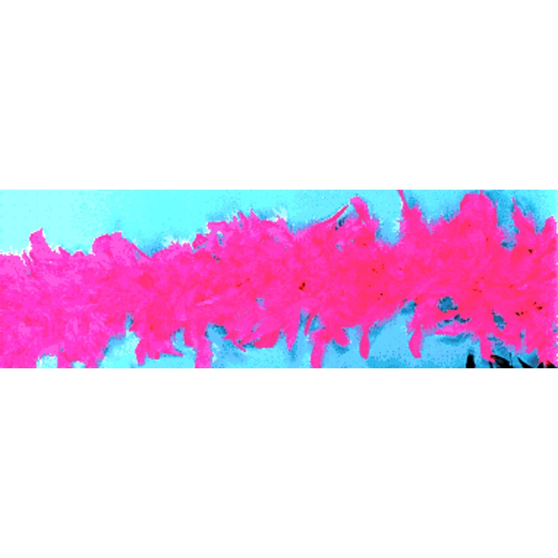 6′ Chandelle Feather Boa 25 Gram White