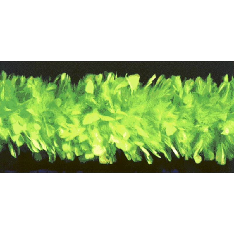 6′ Turkey Ruff Feather Boa Red