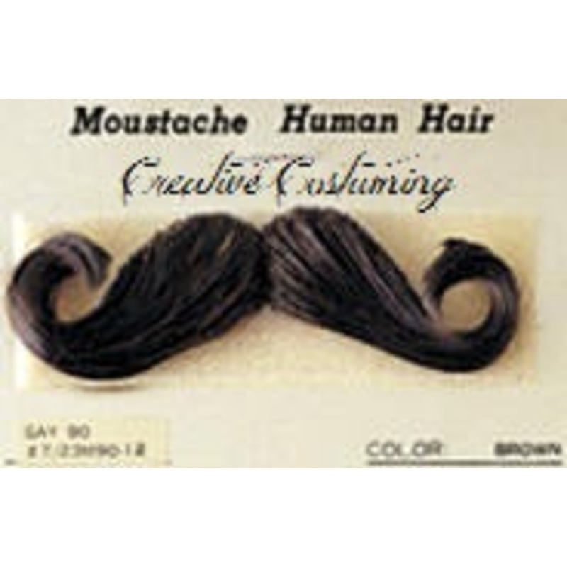100% Human Hair Gay 90’s Moustache