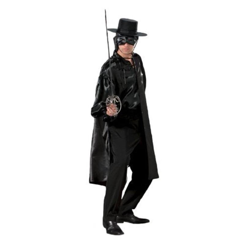 Zorro Costume / Masked Bandit / Deluxe M (38-40) Rental Only