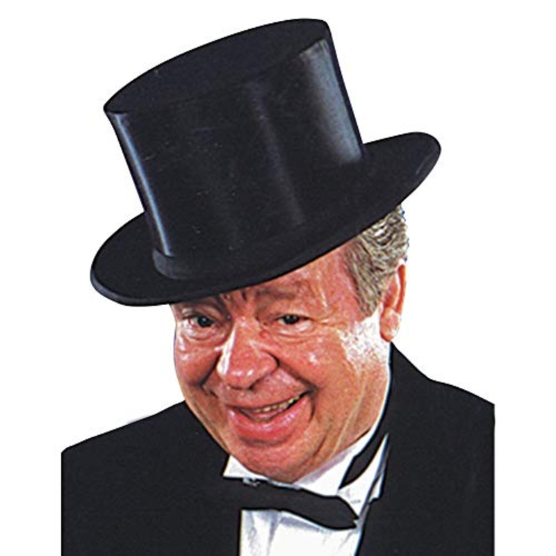 Collapsible Top Hat / Black Adult O/S