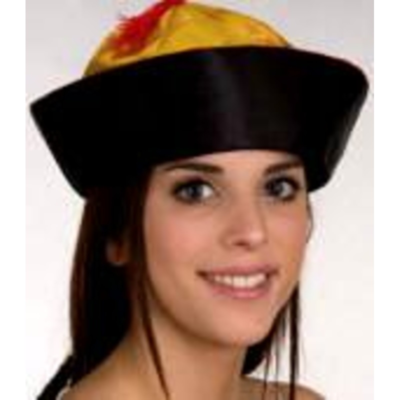 Chinese Hat w/Pigtail