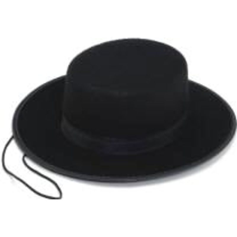 Zorro Spanish Gaucho Hat Permalux