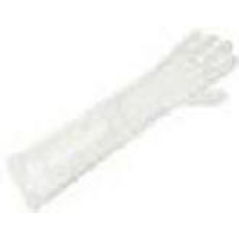 Adult Long Gloves – 18″ Polyester White (shown)
