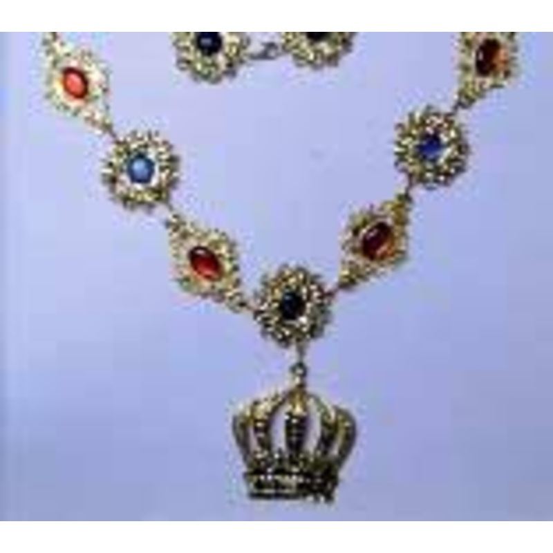 Chain of Office  Crown w/Jewel Stones