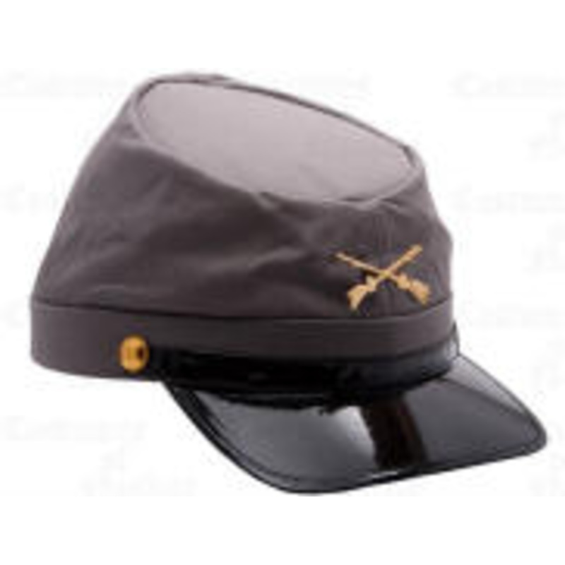 Civil War Confederate Soldier Hat  Cotton Cap S 56cm