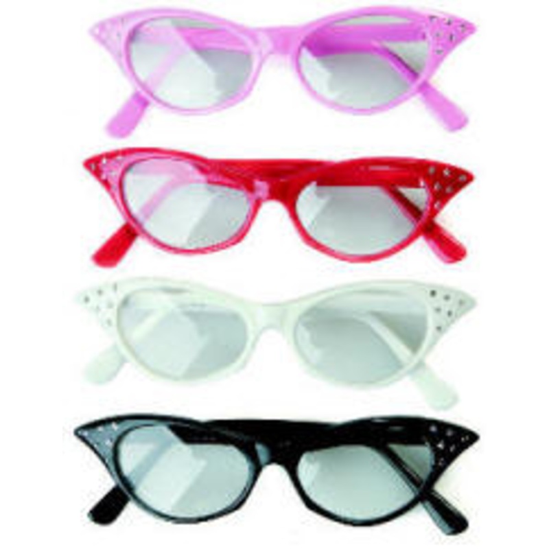 1950’s  Cat Eye Glasses BLACK