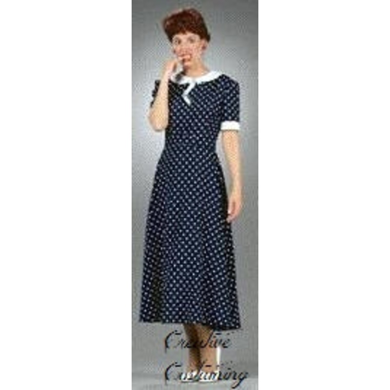 1950’s Housewife Polka Dot Dress S (4-6)