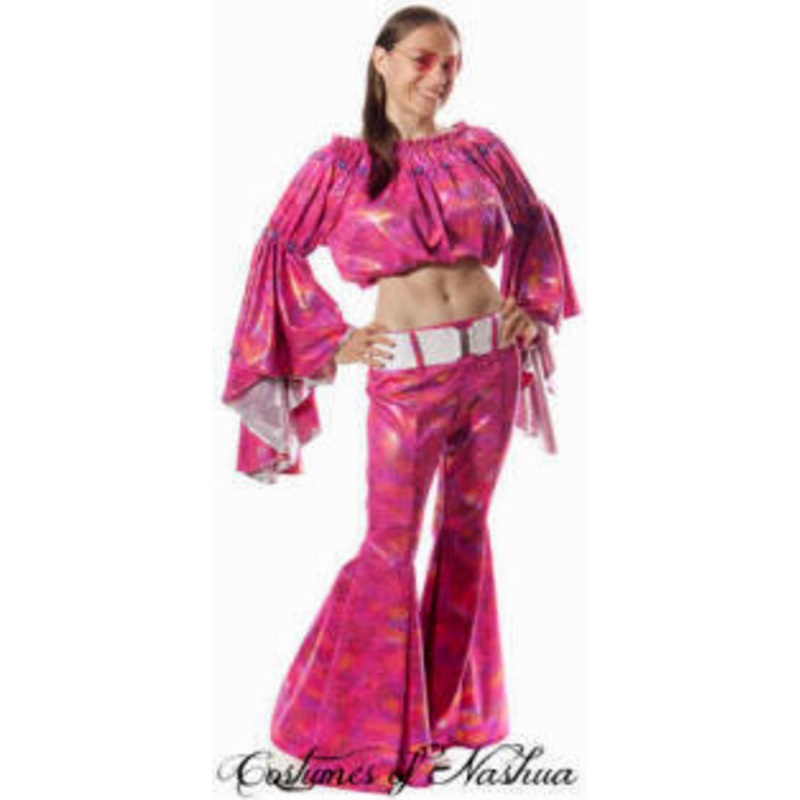 60’s Costume  Crop Top & Pants