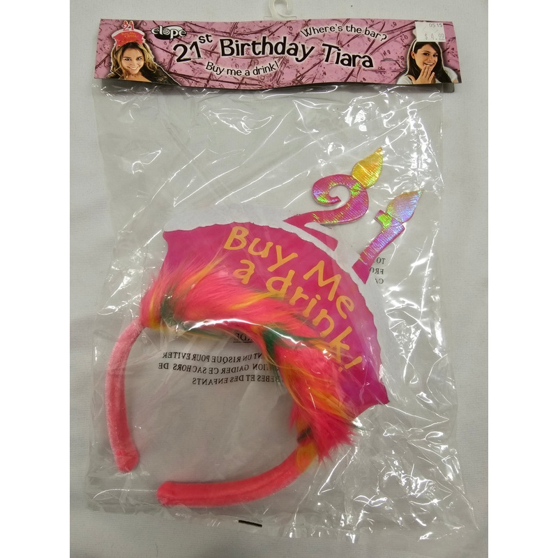 21st Birthday Headband
