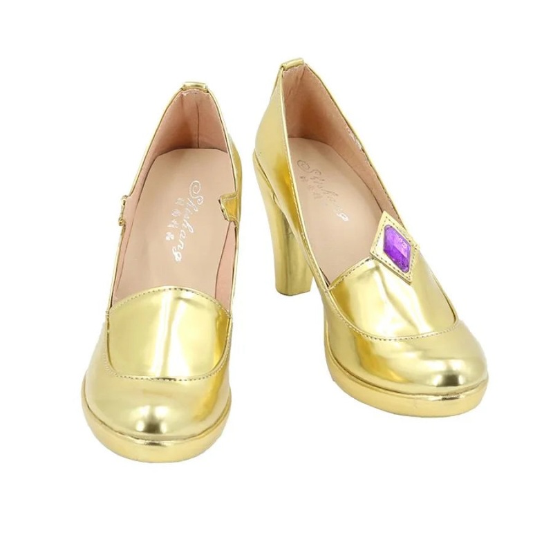 Genshin Impact Mona Cosplay Shoes N00150 #35(22.5cm)