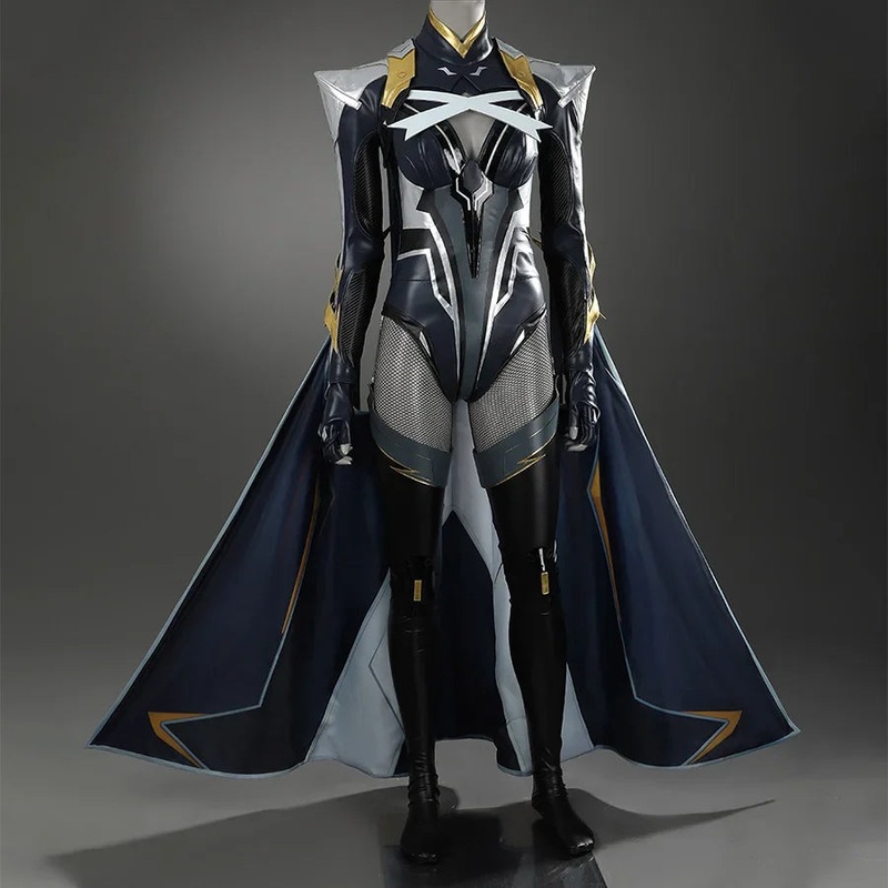 Game Rivals Storm Cosplay Costume Ororo Munroe Outfit N09583 XXS