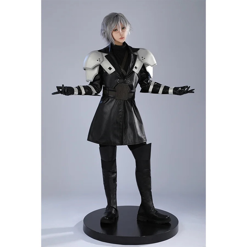 FINAL FANTASY VII EVER CRISIS Sephiroth Cosplay Costume N08991 Men XS