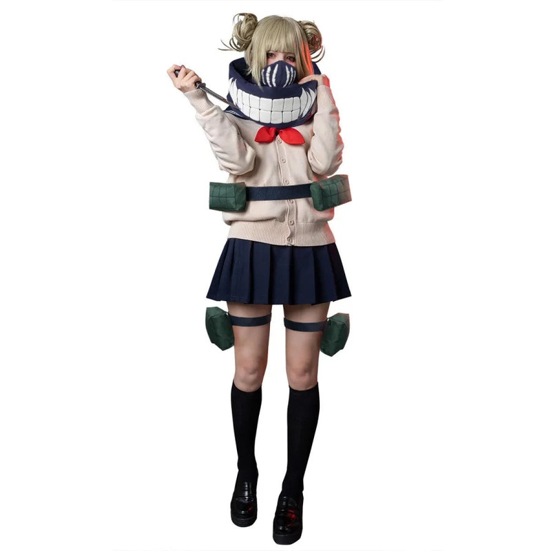 READY TO SHIPHimiko Toga Cosplay Costume Anime School Uniform Casual Wear N00489 XS