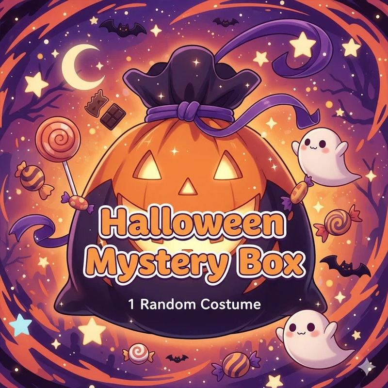 READY TO SHIPSpooky Halloween Anime Costume Mystery Box US-Size Men XS
